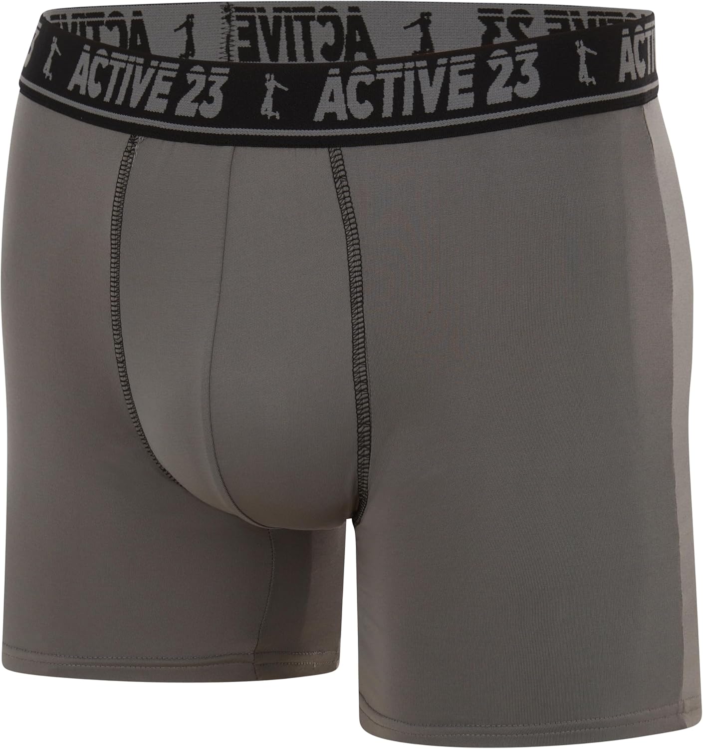 Active 23 Mens 6, 8, or 10 Pack Dry Fit Performance Boxer Briefs for Men, Cooling Moisture Wicking Athletic Support Underwear - Image 2