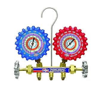 Uniweld QS8N 2-Valve Brass Manifold, No Pointer Flutter