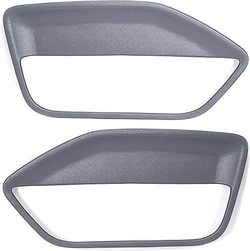 Miniatura 3 de ECOTRIC Cubiertas de inserción de panel de puerta gris pizarra para Ford Mustang 2005 2006 2007 2008 2009