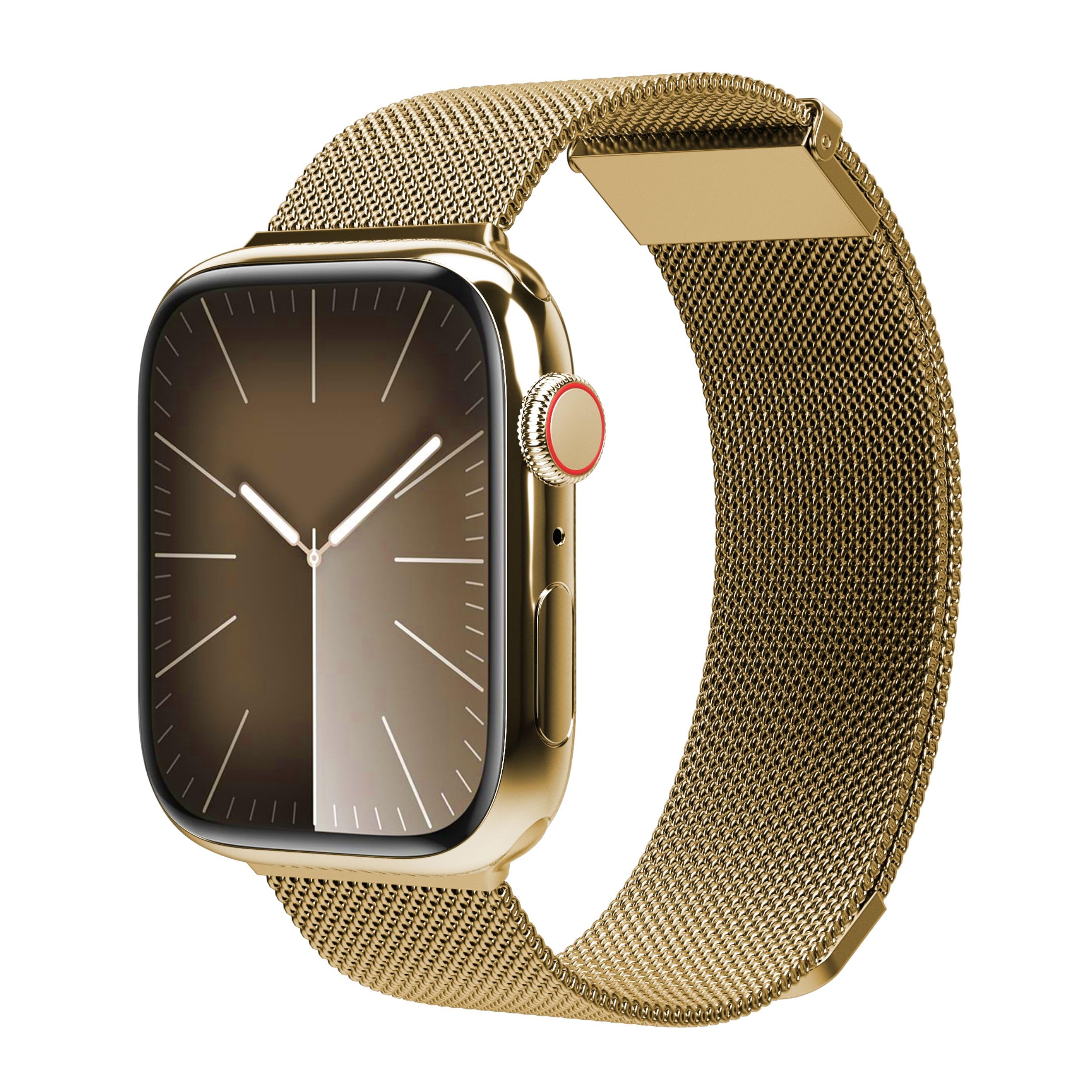 VONMÄHLEN Milanese Loop 2 - Bracelet élégant en acier inoxydable avec fermeture magnétique - Réglable de qualité supérieure - Compatible avec Apple Watch