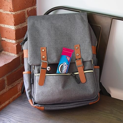 Miniatura 157 de OREO Galletas de sándwich de chocolate con crema sabor a chips de Java tamaño familiar, 17 onzas