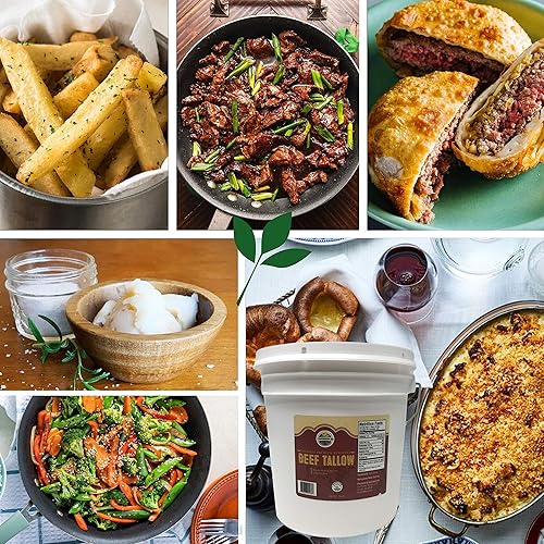 Miniatura 4 de Cornhusker Kitchen Sebo de ternera alimentado con pasto, 7.5 libras (sebo de ternera)