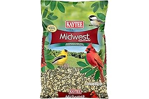 Kaytee Midwest Regional Wild Bird Food - High Energy Blend Perfect for Backyard Bird Feeders