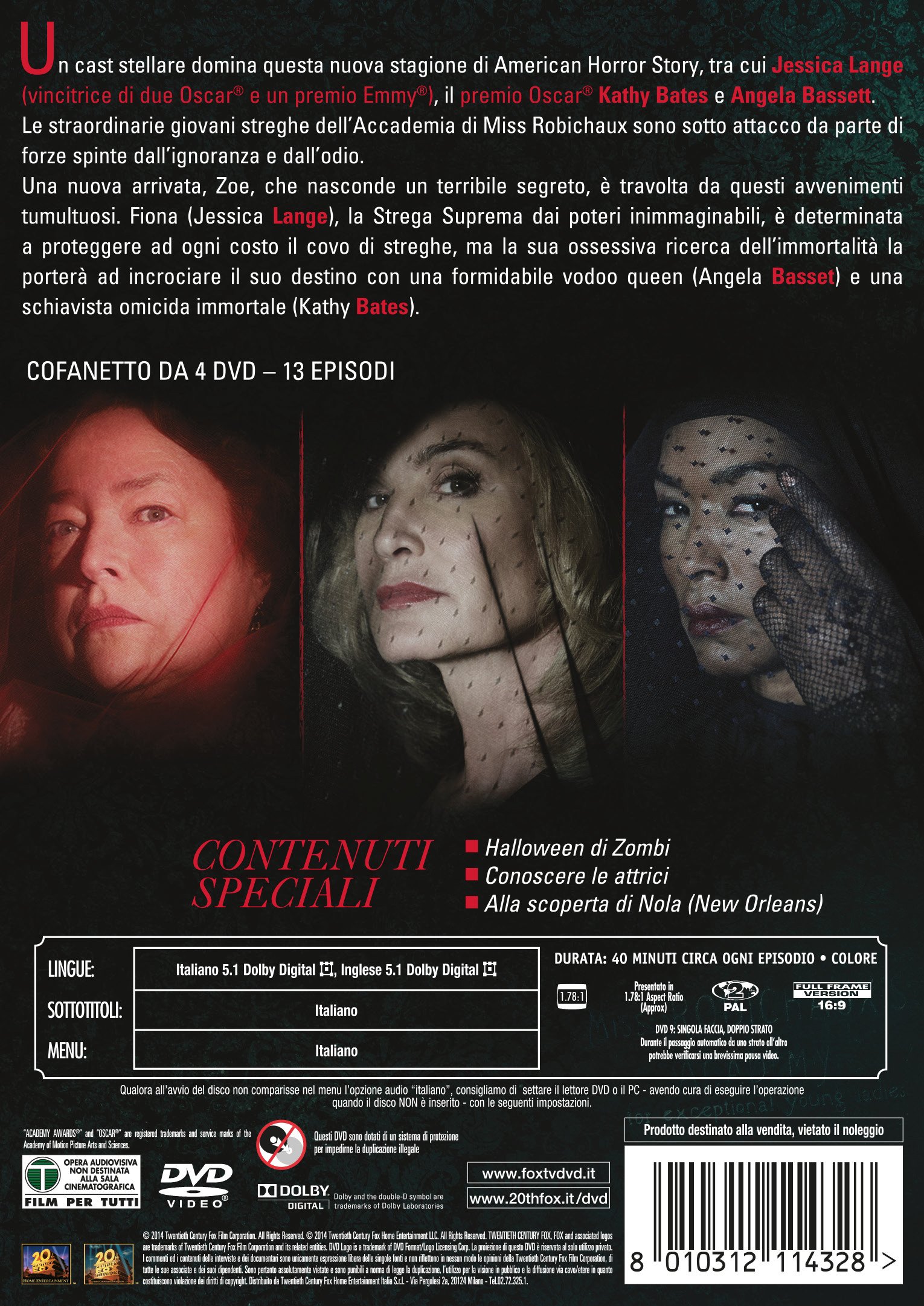 American Horror Stg.3 (Box 4 Dvd)