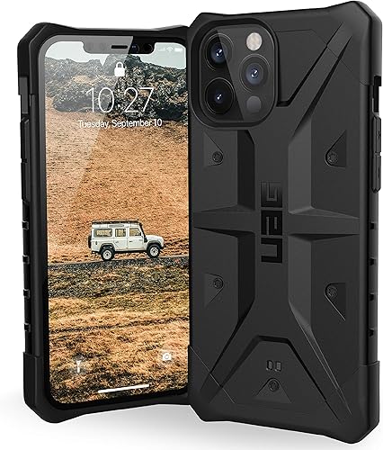 URBAN ARMOR GEAR UAG-IPH20L-BK iPhone 12 Pro Max (6.7) 2020 Compatible Shockproof Case, Black