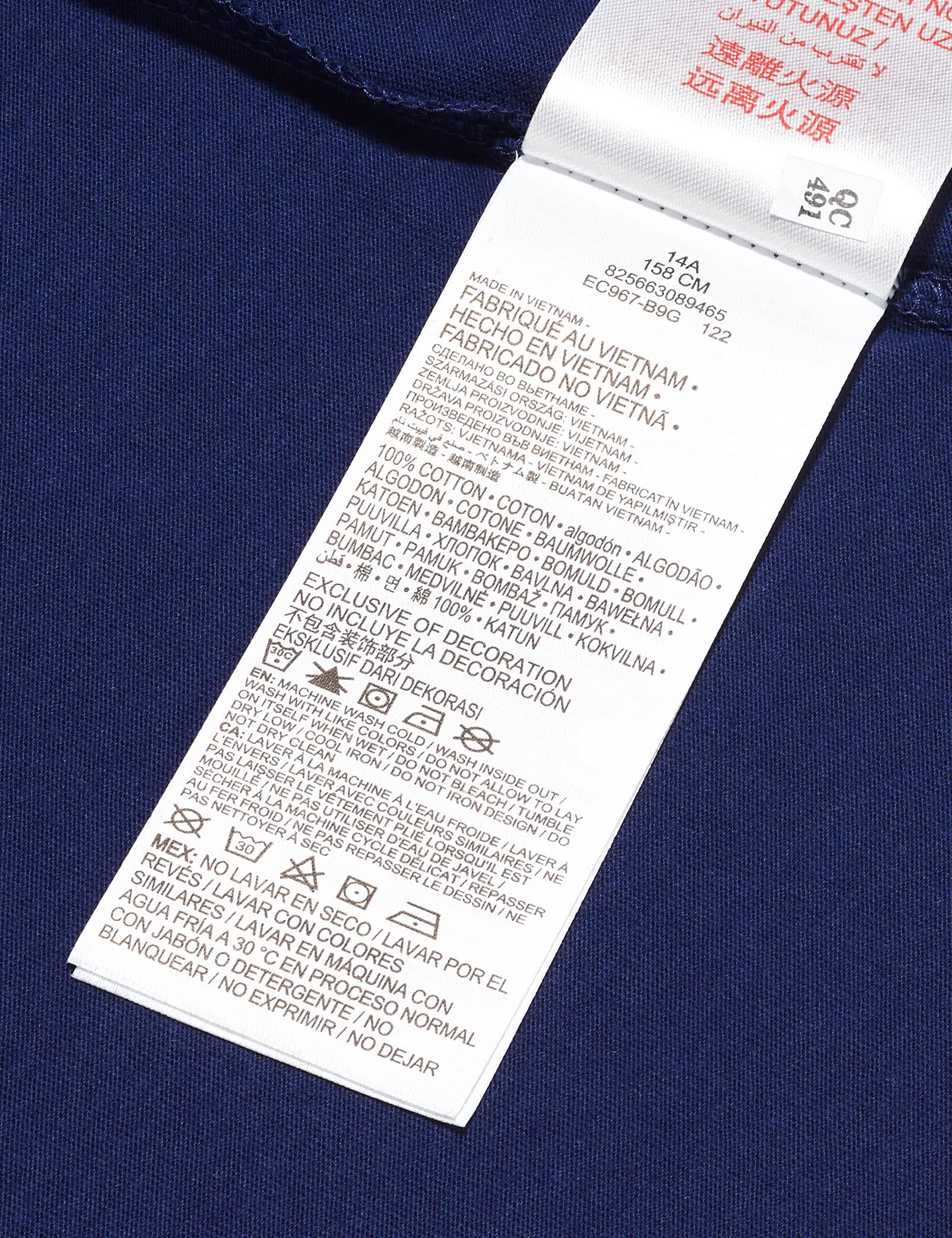 Levi'S Kids Ss Batwing Tee Fille 2-8 Ans