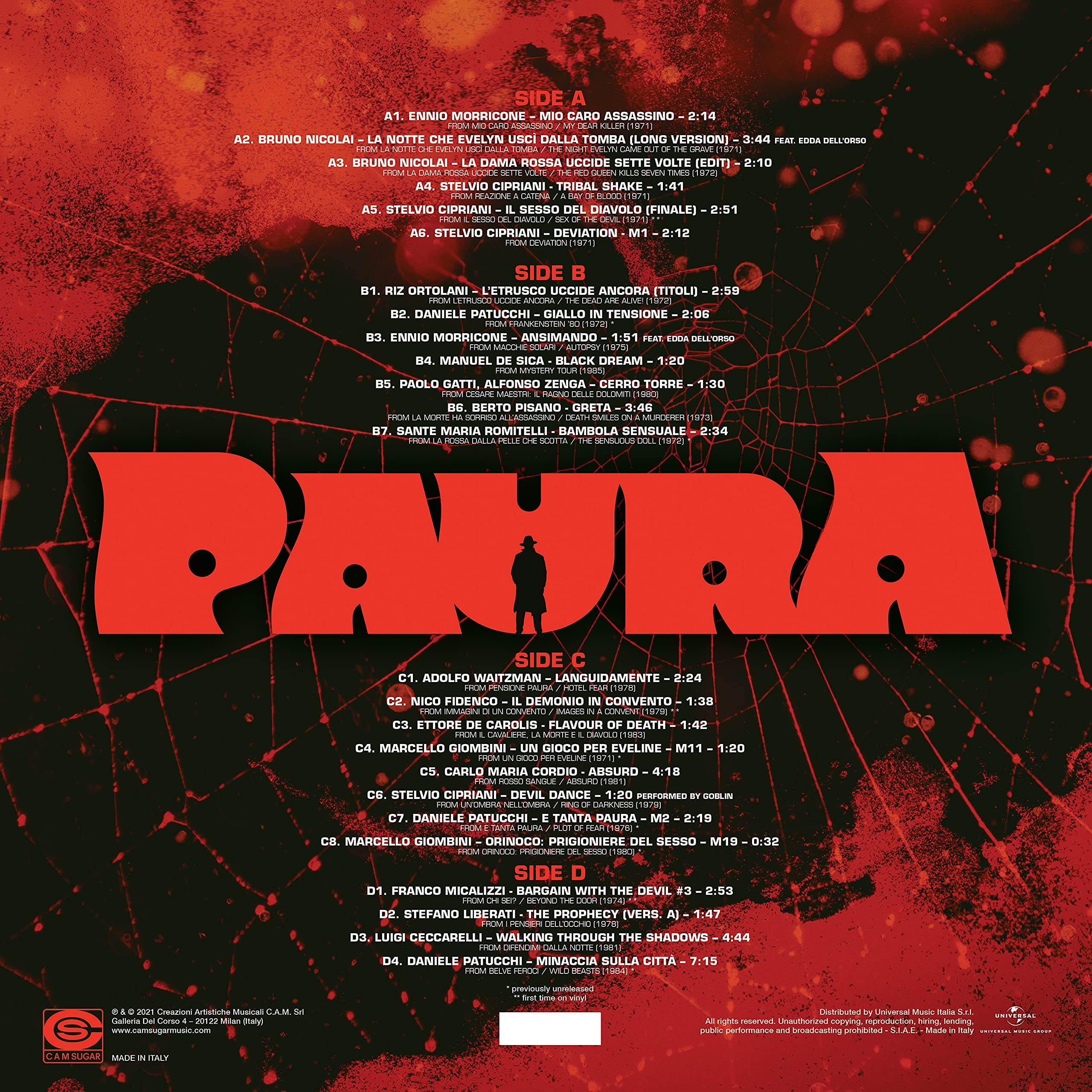 Paura (2 LP colorato splatter)