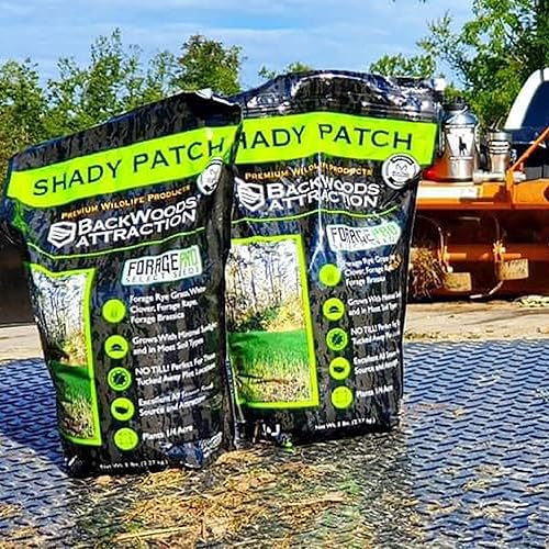 Miniatura 4 de Backwoods Premium Wildlife Products Shady Patch - Mezcla de semillas de parcela de alimentos premium - Bolsa de 5 libras