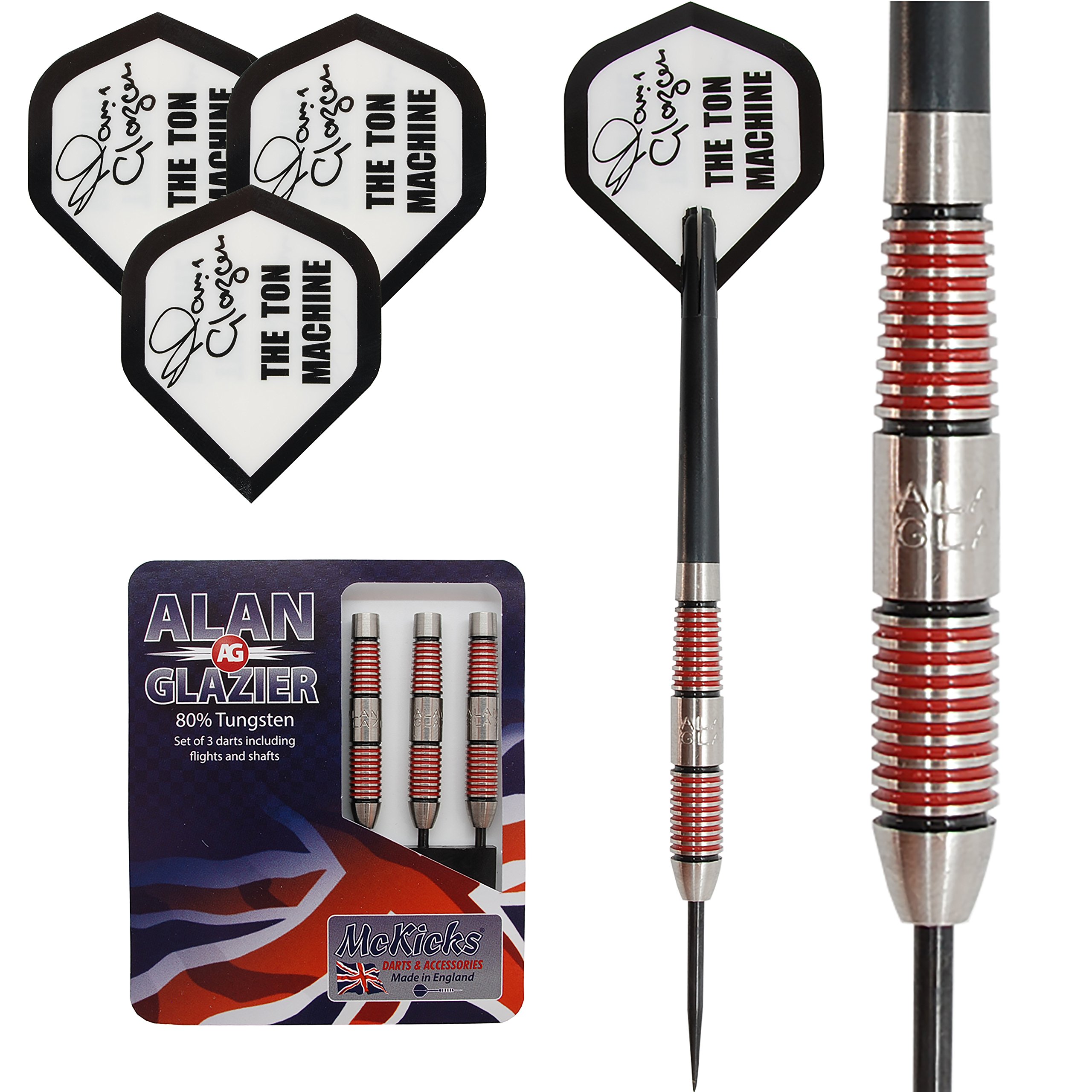 【WINMAU】Alan Glazier TON MACHINE ダーツセット 000000007527_3.jpg