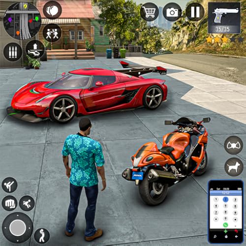 Real Mafia Gangster Theft City Game - Vegas Gangster Crime 3d