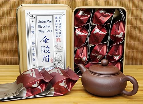 Miniatura 9 de JinJunMei Tea.Jin Jun Mei.Caja de té. Té negro. Té de roca. Té chino. Cajas de té. Té Bohea. Jardín de té de montaña Wuyi. Té Oolong
