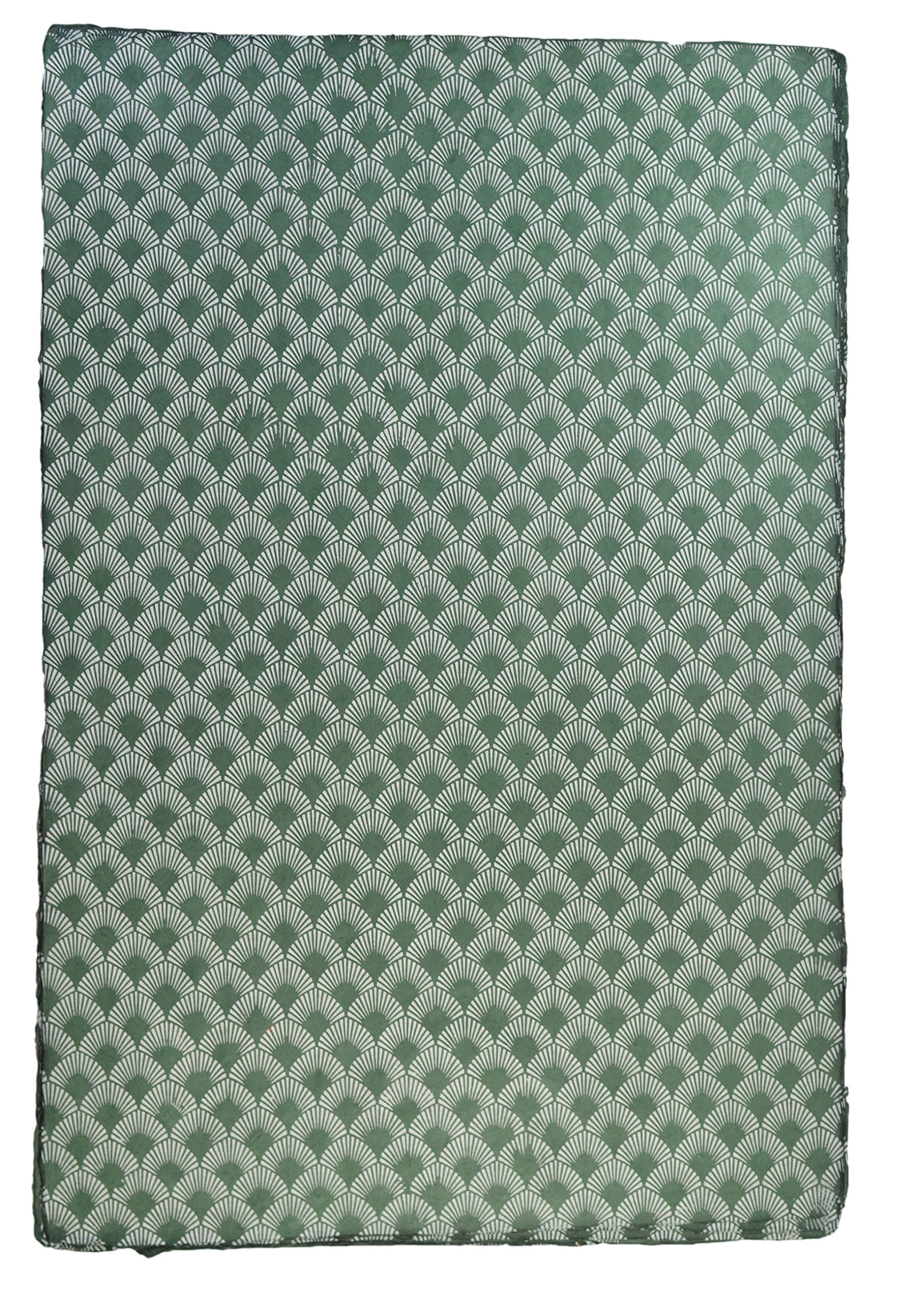 Kathmandu Valley Co. Papier cadeau fait à la main à partir de papier Lokta sans arbre. Papier cadeau réutilisable 10 feuilles 20 x 30 pouces Fabriqué au Népal.