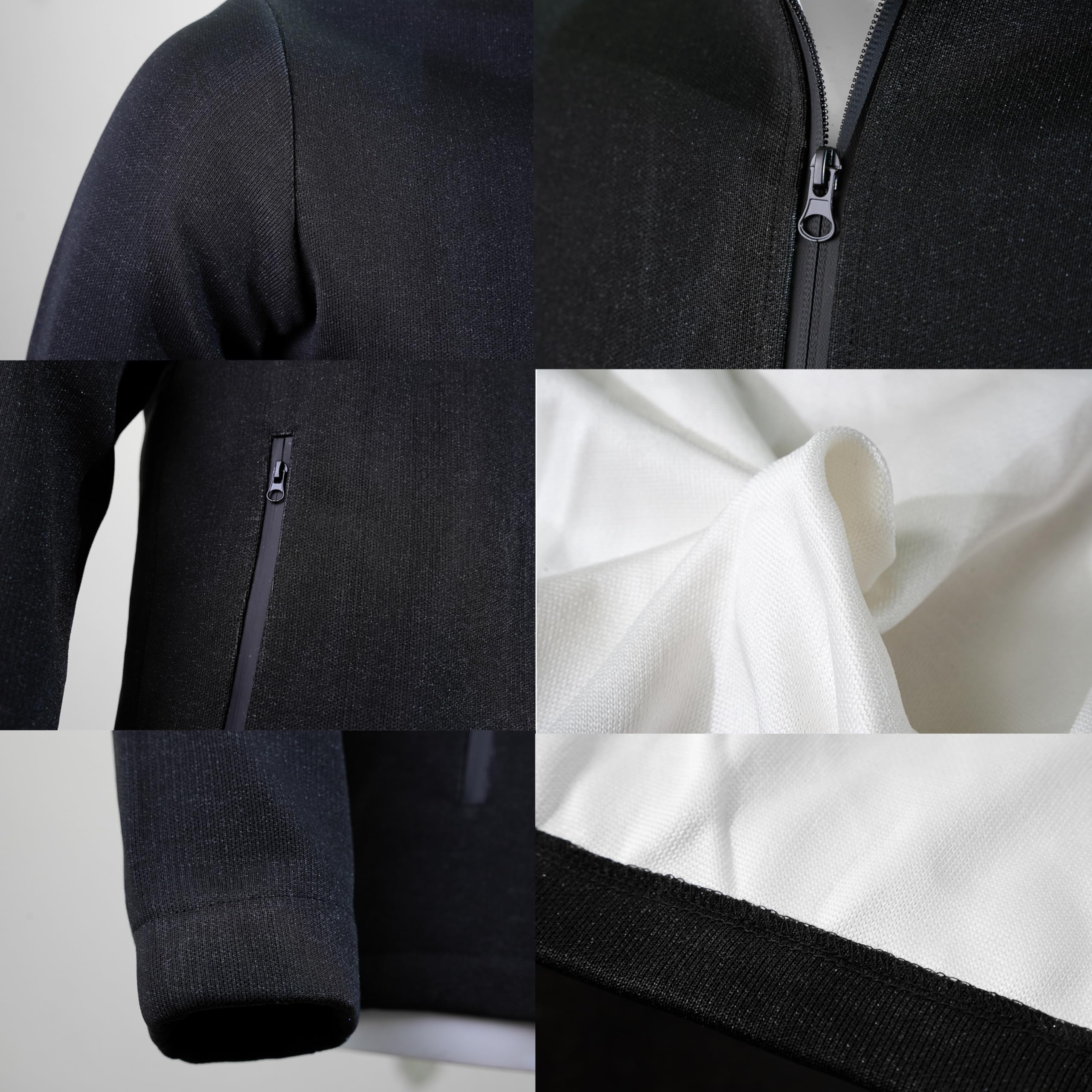 Kamizelka Ochronna Poziomu 5 Black-M | Odzież Chroniąca Przed Przecięciem I Przekłuciem, Bluza Z Wysokim Kołnierzem Chroniąca Przed Przekłuciem