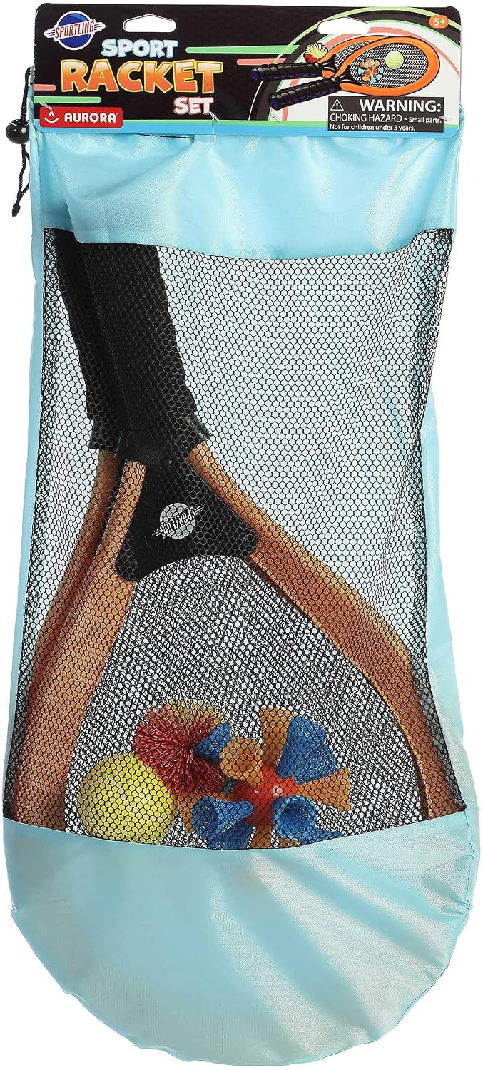 Aurora® Toys Engaging Sportling™ Sport Racket Set - Physical Activity - Long-Lasting Enjoyment - Orange 24 Inches