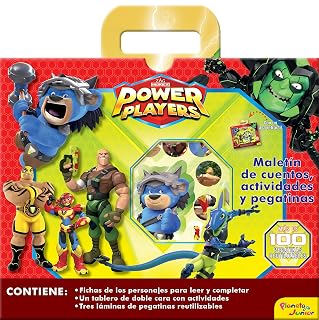 Power Players. Maletín de cuentos, actividades y pegatinas