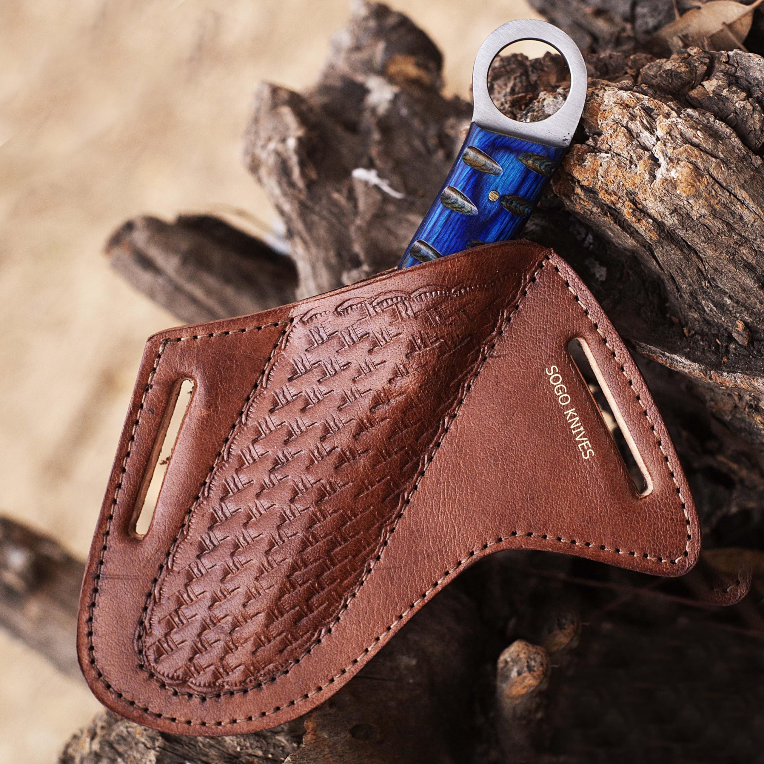 SOGO KNIVES Leather Knife Sheath For Belt, Slanted Pancake Sheath, Tooled Leather Sheath, Beautiful Cow Boy Bull Cutter Knife Cover 100% Real Cross Draw sheath (BROWN) - Amazon.com SOGO KNIVES Leather Knife Sheath For Belt, Slanted Pancake Sheath, Tooled Leather Sheath, Beautiful Cow Boy Bull Cutter Knife Cover 100% Real Cross Draw sheath (BROWN) - Amazon.com