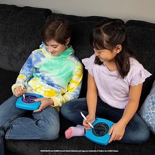 Miniatura 6 de Spirograph Doodle Pad - Artes y manualidades, arte para rascar, tableta de escritura LCD para niños, juguetes para niños, suministros de arte, kit