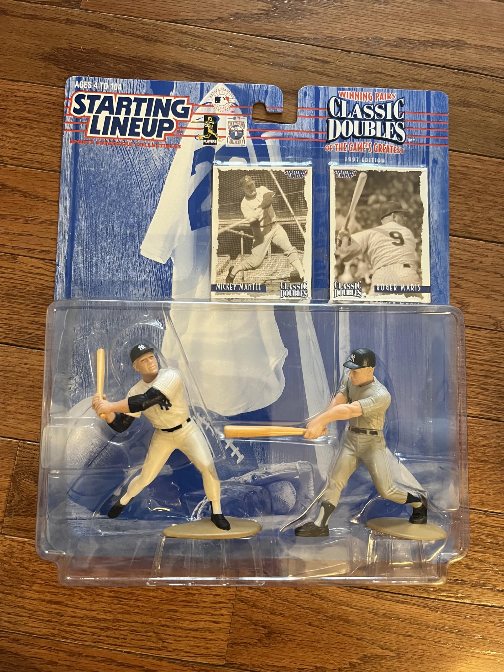 Mickey Mantle Roger Maris Starting Lineup Classic Doubles at