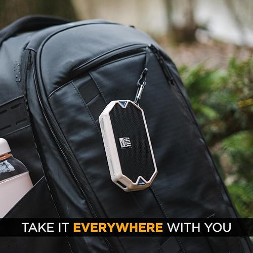 Miniatura 4 de Altec Lansing - HydraMini Altavoz Bluetooth inalámbrico, IP67 impermeable USB C batería recargable con 6 horas de reproducción, compacto, a prueba
