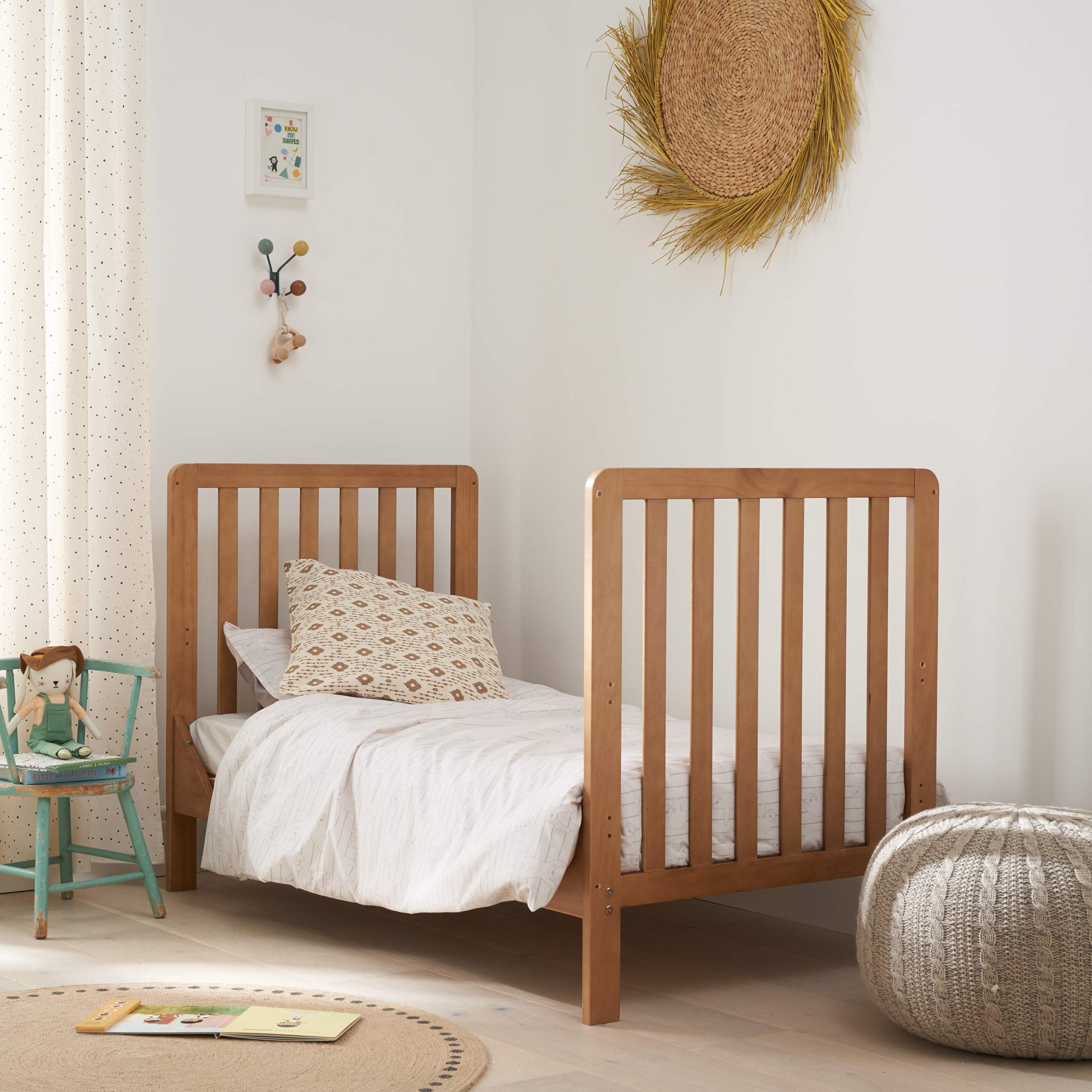 Buy Malmo Wooden Cot Bed & Cot Top Changer (Tutti Bambini) 3 in 1