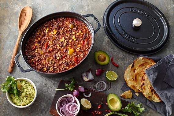 Staub Casserole / Dish Black  29 cm
