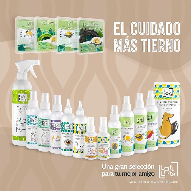 Foto 7 de 7 de LOTI LOTA Champú Perros Pelo Marron 500 ml - Intensificador del Color - Brillo y Limpieza de Manera Natural