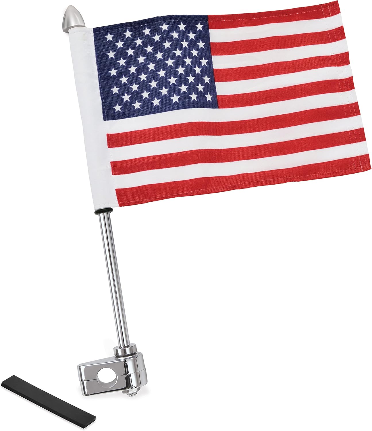 Show Chrome Accessories 4-248A Flag Pole (With 12" Acorn Finial)