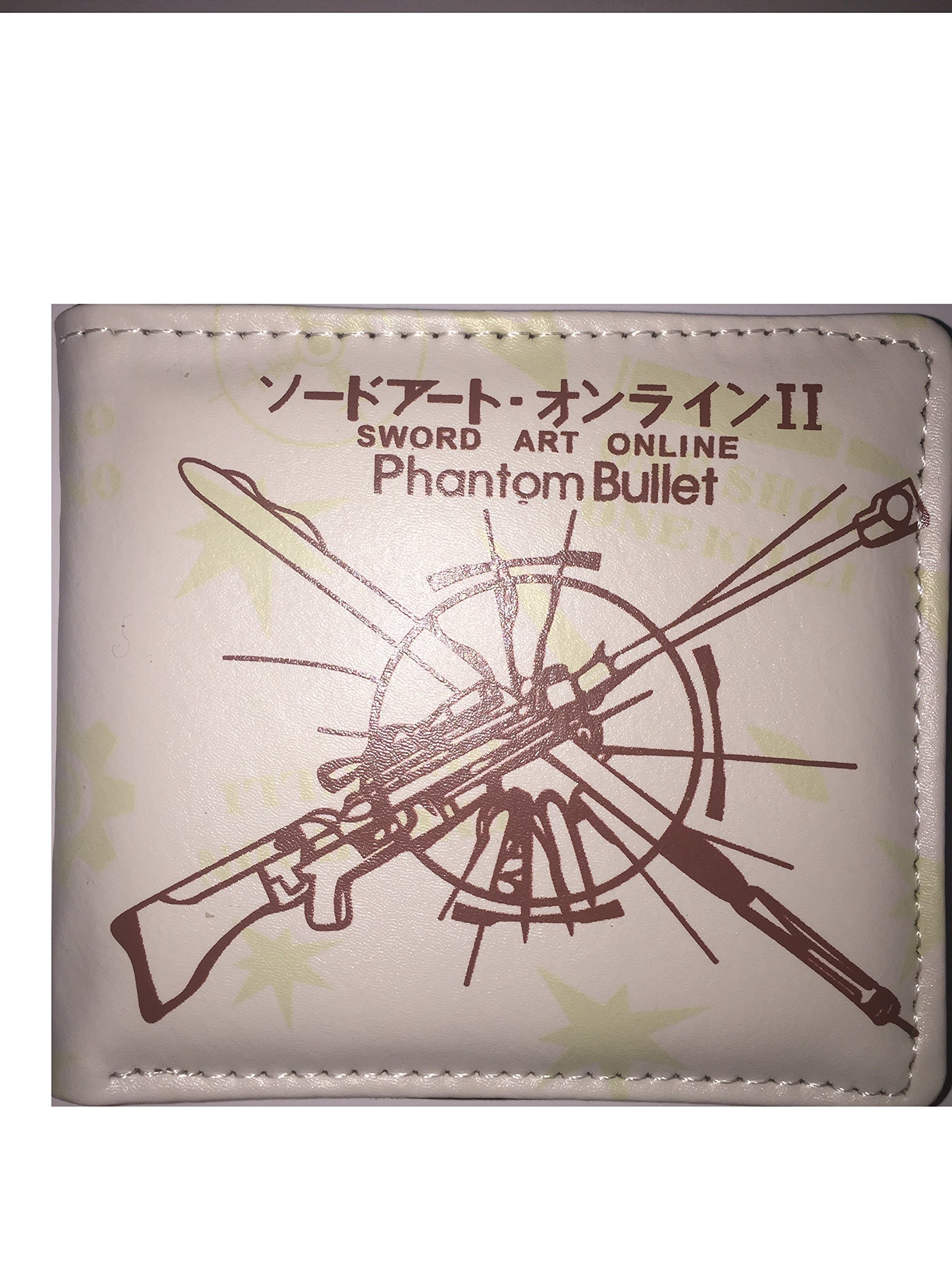 Sword art online anime wallet with guns