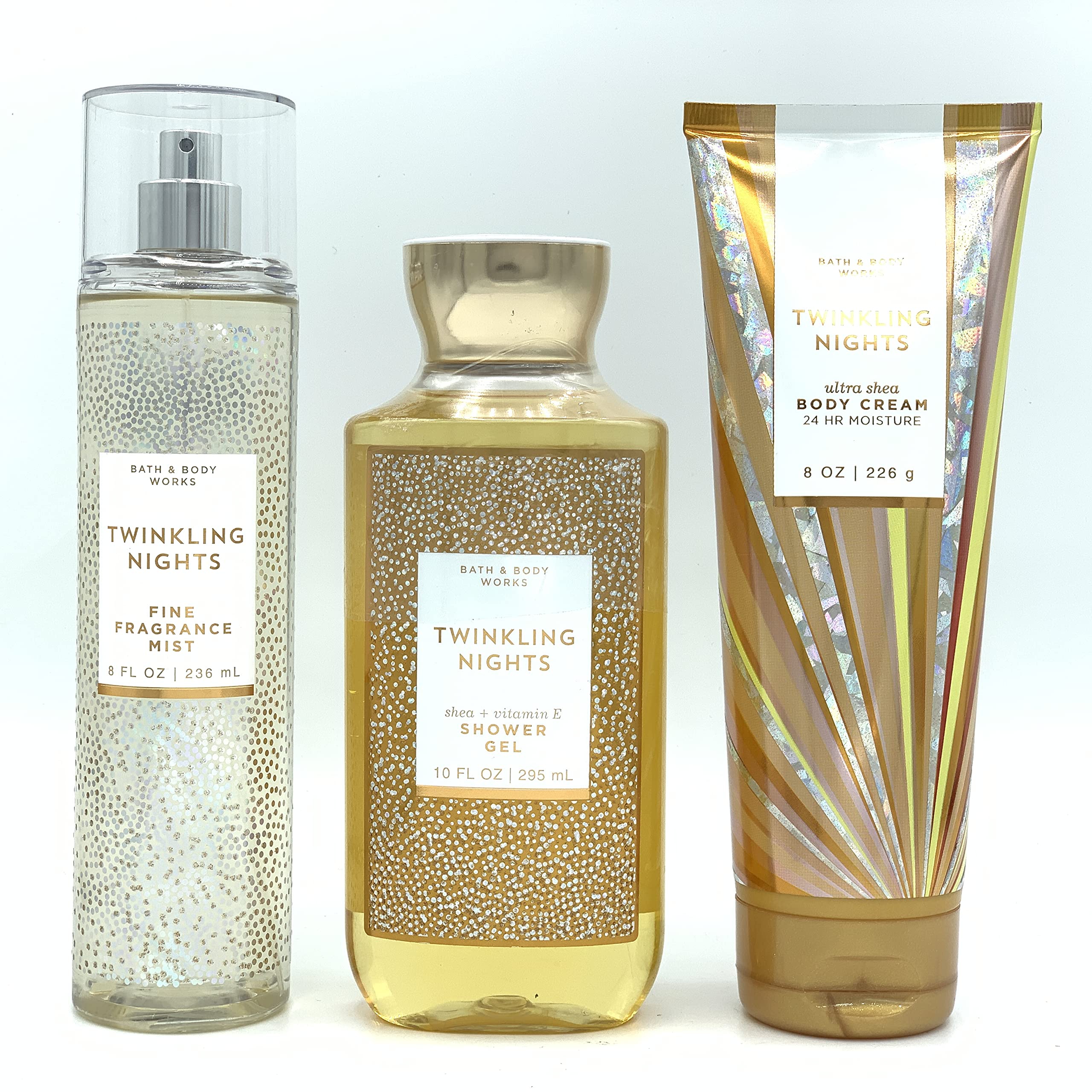 Buy Twinkling Nights 8oz Body Cream, 10oz Shower Gel and 8oz Fine