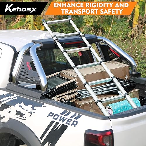 Miniatura 2 de Barras enrollables universales para camionetas, barras enrollables para camionetas, aptas para ColoradoCanyon, Ford Ranger, Nissan FrontierTitan,