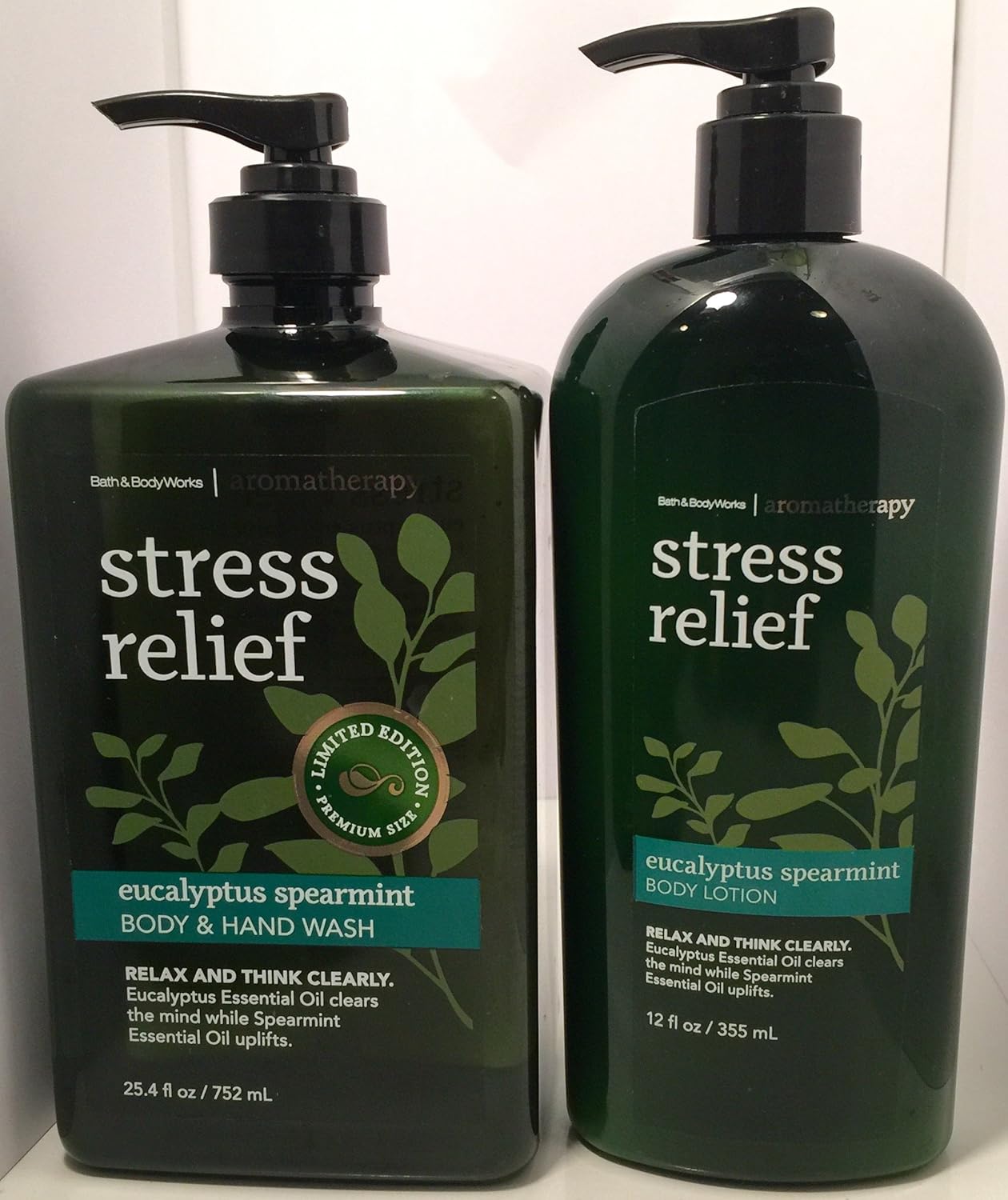 Bath Body Works Aromatherapy Eucalyptus Spearmint Hand and
