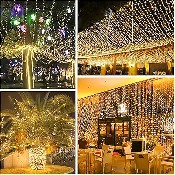 40M Guirlande Lumineuse Pile Interieur 300 LED en Fonction Minuterie,  Quntis Décoration Lumiere avec 8 Modes d'éclairage Pour Anniversaire Noël  Mariage Terasse, Décoration Chambre Blanc Chaud : : Luminaires et  Éclairage