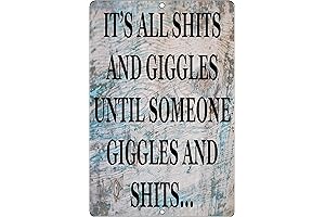 Rogue River Tactical Funny Patio Signs for Sh*ts and Giggles