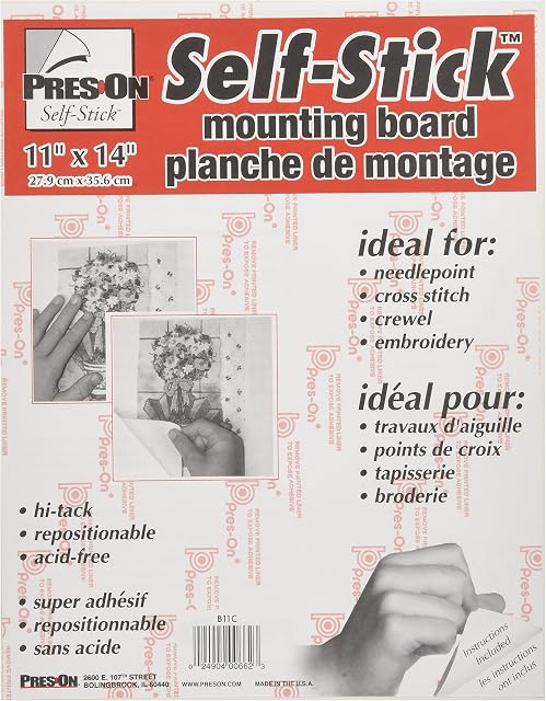 Pres-On Mounting Board 11"X14"