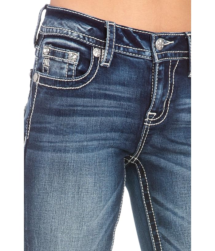 miss me peace sign jeans