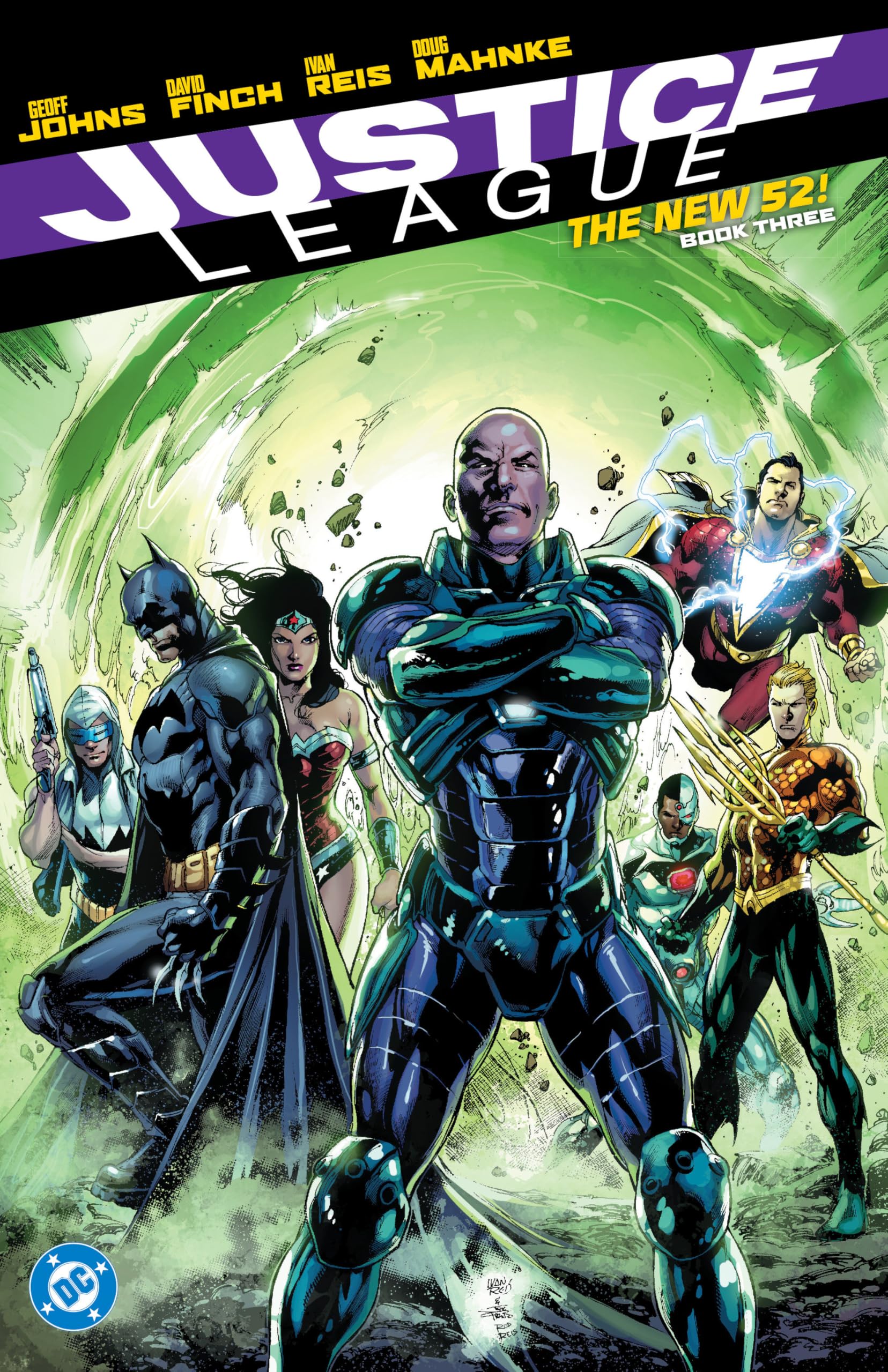 Justice League The New 52 Book Three by Geoff Johns PAPERBACK 9781799507499