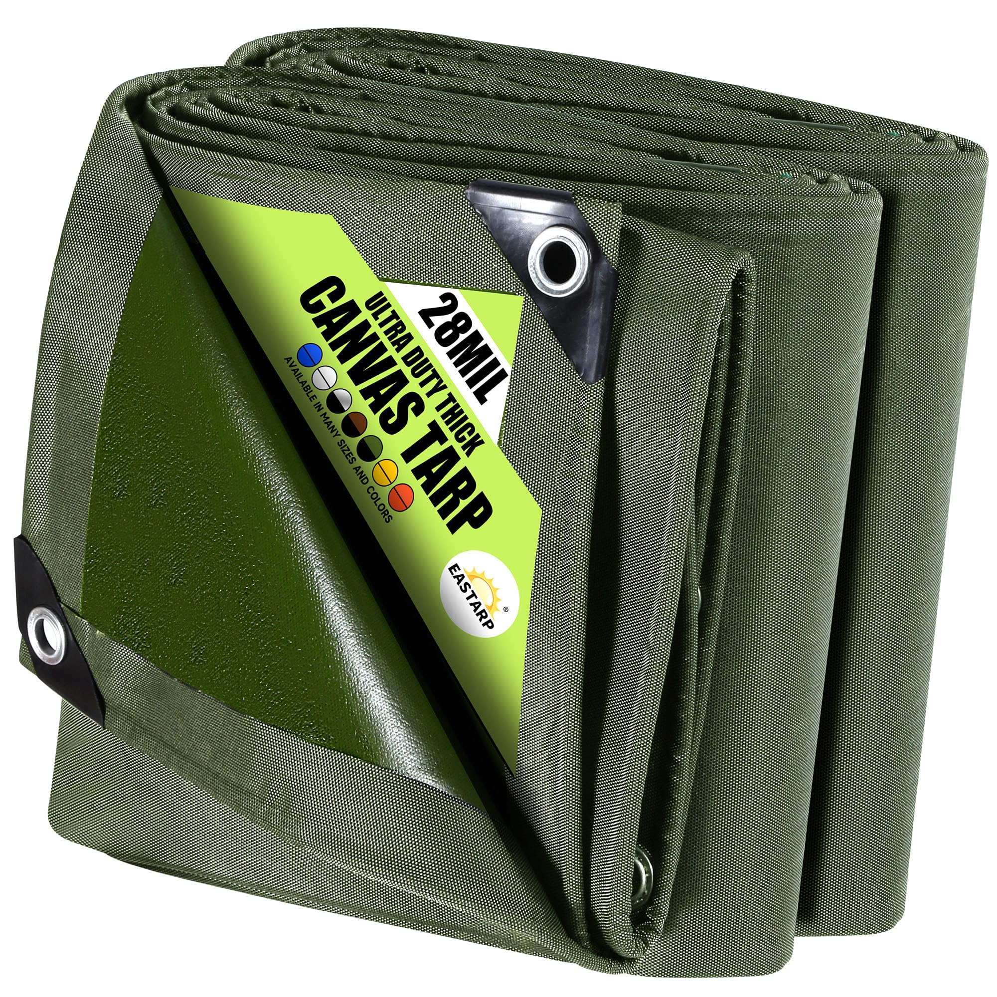 Eastarp 10x12 FT Green Ultra-Heavy Duty Tear-Resistant