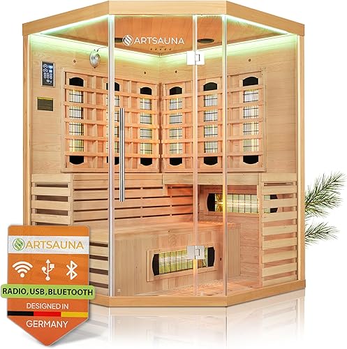Artsauna Kiruna150 Infrarotkabine 2 Personen