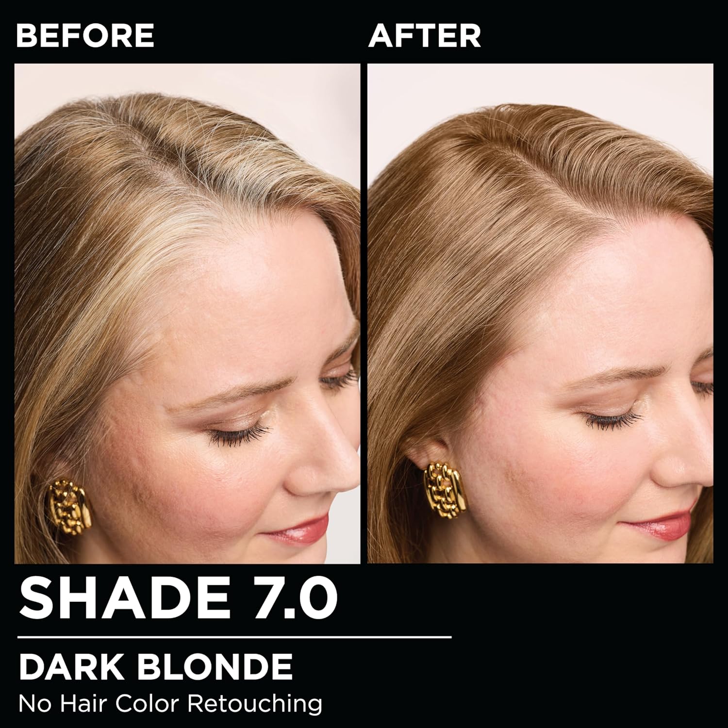 Garnier Hair Color Olia Ammonia-Free Brilliant Color Oil-Rich Permanent Hair Dye, 7.0 Dark Blonde, 2 Count (Packaging May Vary) 7.0 Dark Blonde 1 Count (Pack of 2)