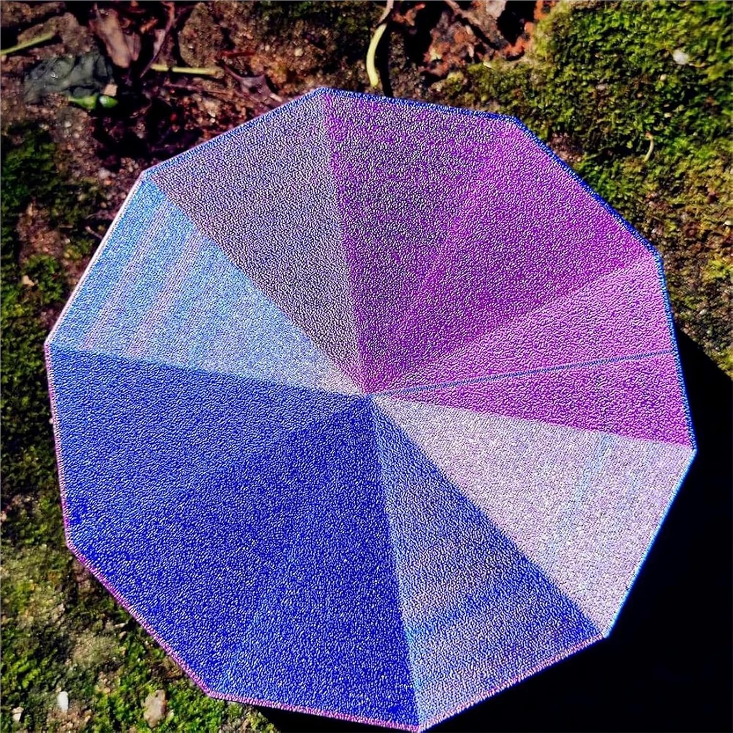 Coil Energy Harmonizer - Multi-Wave Oscillator Polarizing Disk, for Meditation, Chakra Balancing, Ornamental Home Decor, with Soothing Light, Sound