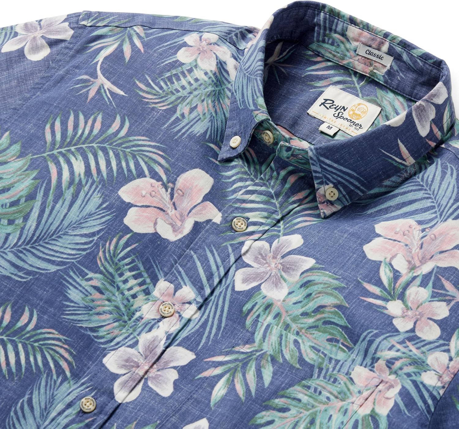 Reyn Spooner Men's Floral Paradise Hawaiian Shirt