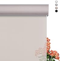 Vista 1 de HOTSOON Persianas enrollables solares sin cordones para filtrar la luz, persianas enrollables solares sin cordones con cenefa de cassette