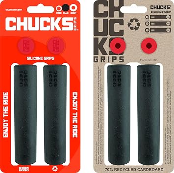 Plus Grips 130mm x 27.5mm Black Silicone