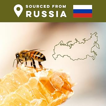 Goshen World Honey Collection - Buckwheat Blossoms from Russia - Raw, Rare and Sustainable Floral Sources - Derived from Natural Flower Nectar with Antioxidants - Nature's Sweetener - 32oz