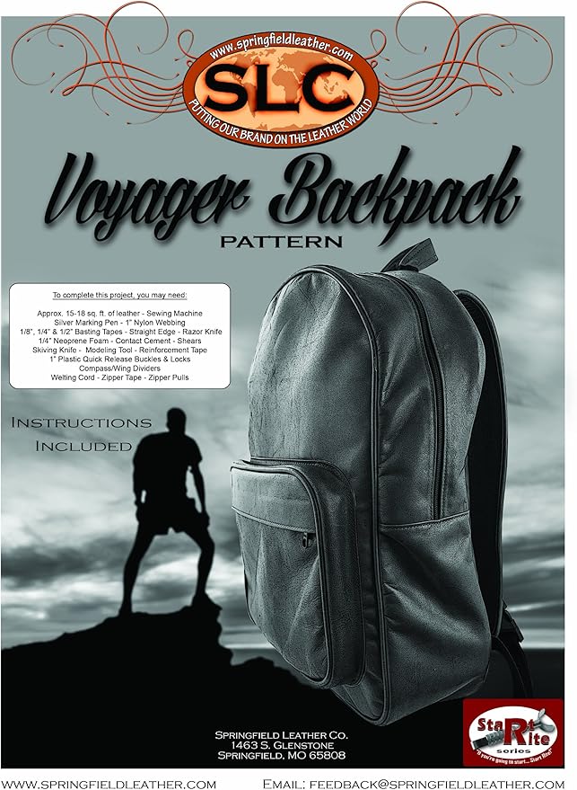 tandy leather backpack pattern