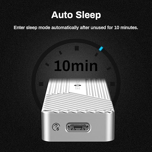 Miniatura 7 de Lector de caja SSD SATA M.2, adaptador SSD externo SETMSPACE Tipo-C, carcasa M.2 de aluminio de 6 Gbps, para SSD M.2 SATA NGFF 2230/2242/2260/2280