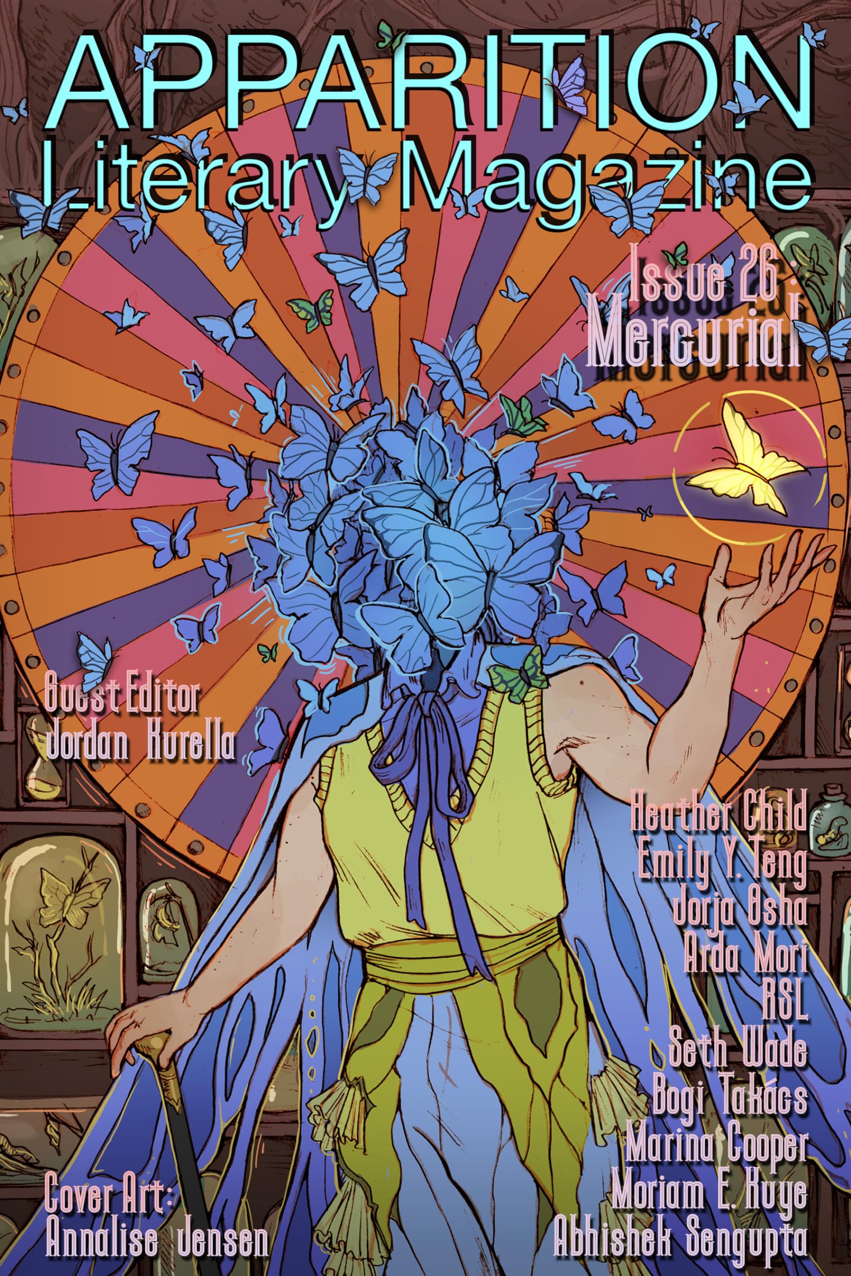 Cover of Apparition Literary Magazine, April 2024