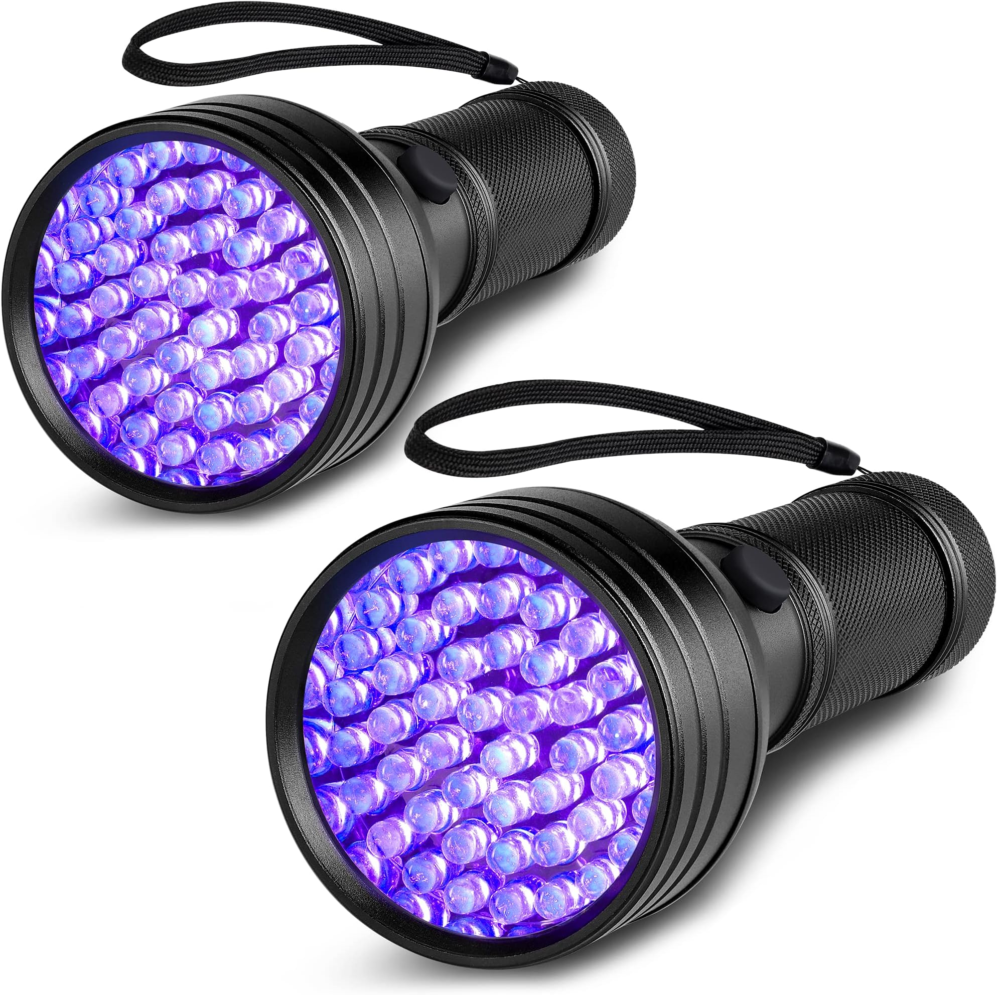 Liooty 3 Pack UV Flashlight Black Light, 51 LED 395nm UV