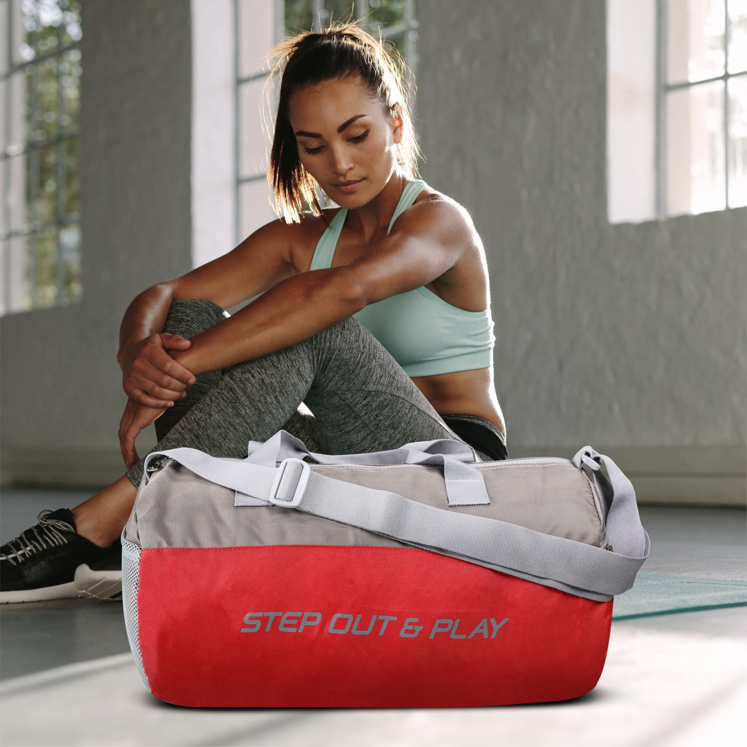 Nivia Polyester Beast Unisex Gym Bags Shoulder Bag Men