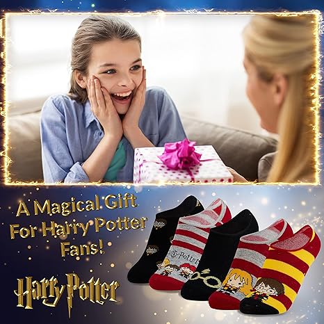 Chaussettes Pantoufles Harry Potter – Enfant Taille 4-6 1/2 – Neuves – Wizarding World